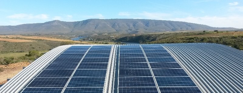 Solar Panels Power Sijnn Winery